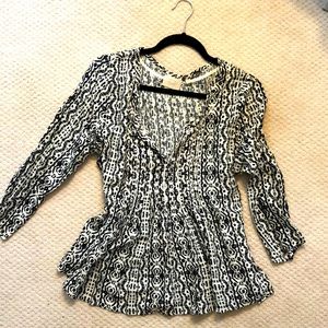 Anthropologie blouse, size 12